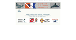 Desktop Screenshot of galapagosdivingcentral.com